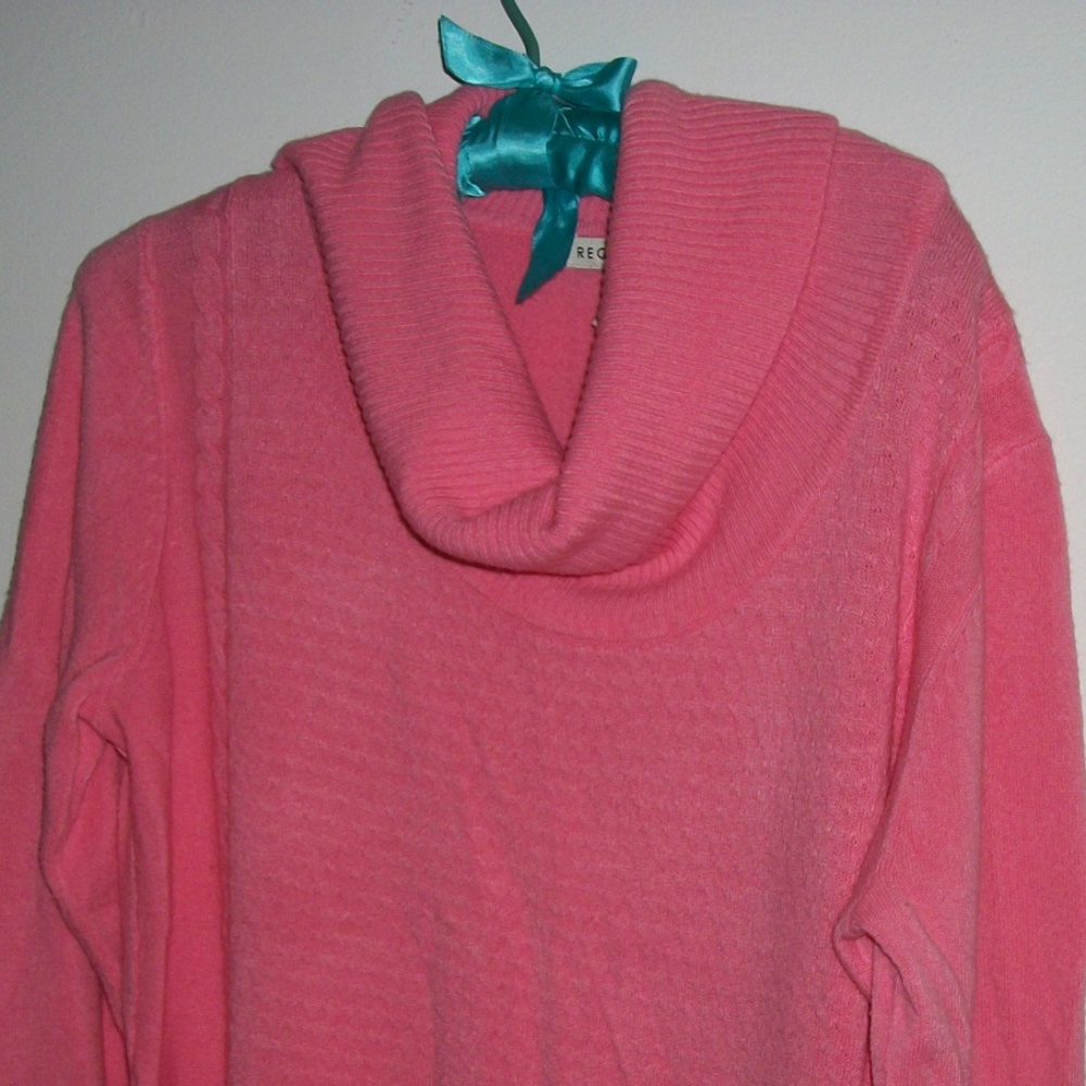 Pink coral lightweight sweater